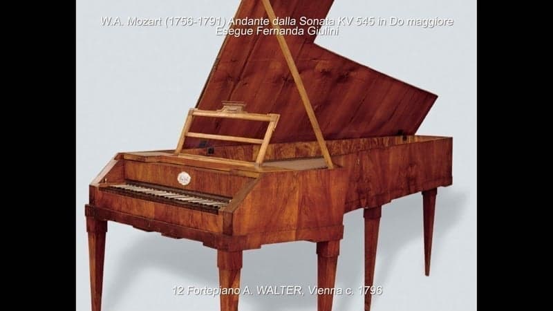 Fortepiano a coda Anton Walter, Vienna, ca.