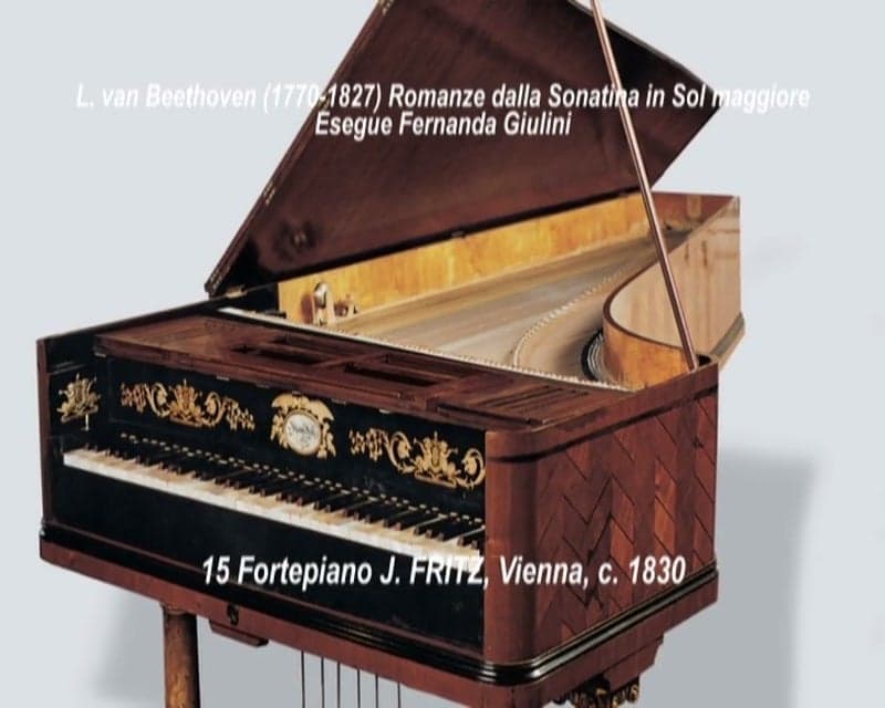 Fortepiano a coda Johann o Joseph Fritz, Vienna, ca. 1830