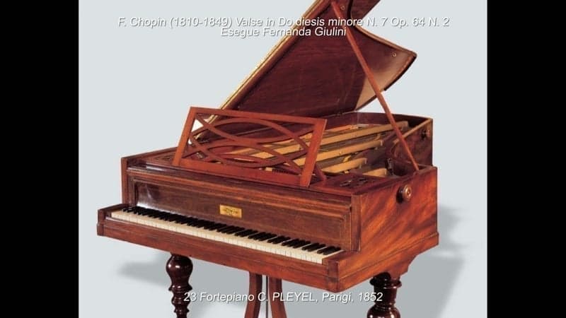Fortepiano a coda Ignace Pleyel, Parigi, 1852