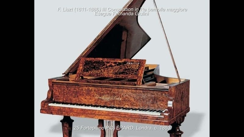 Fortepiano a coda Pierre-Orphée Erard, Londra, ca. 1853
