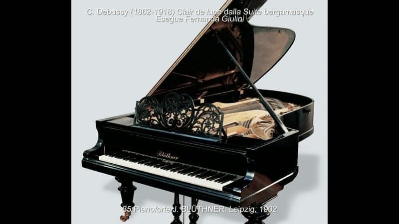 Pianoforte a coda Julius Blüthner, Leipzig, 1902