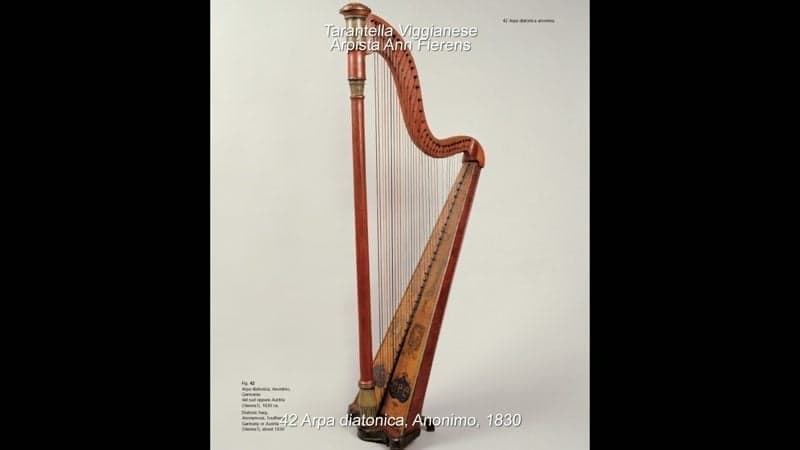 Arpa diatonica Anonimo, Germania del sud oppure Austria (Vienna?), ca. 1830