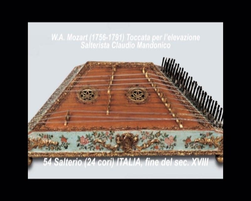 Salterio (24 cori) Italia, fine del secolo XVIII