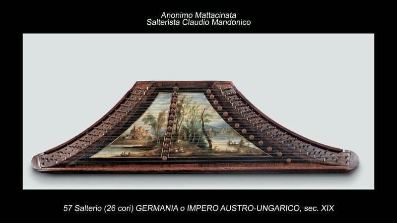 Salterio (26 cori) Germania o Impero austro-ungarico (?), prima metà del secolo XIX