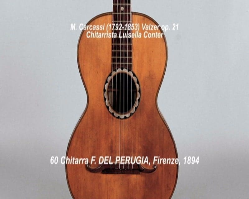 Chitarra Fernando del Perugia, Firenze, 1894