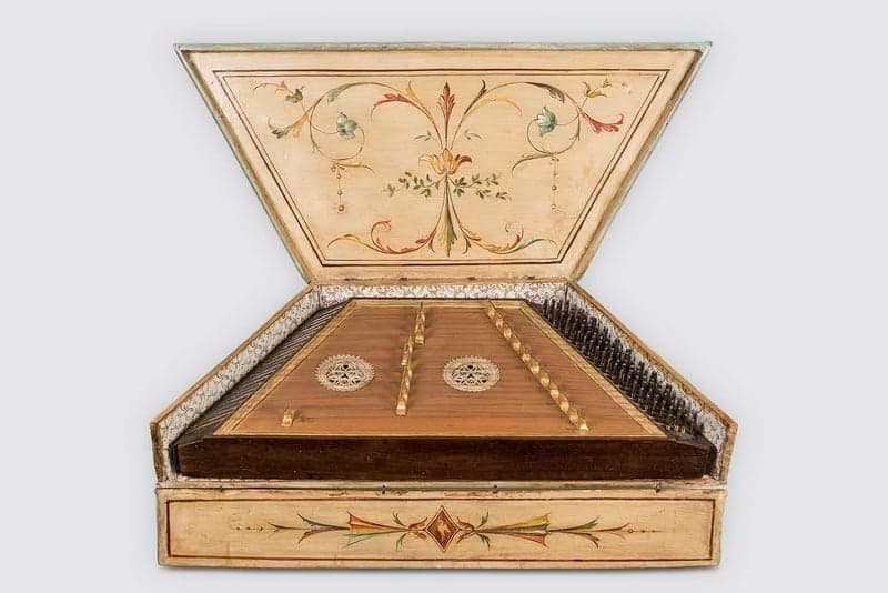 Salterio italiano con scatola, Venezia, 1725-1740