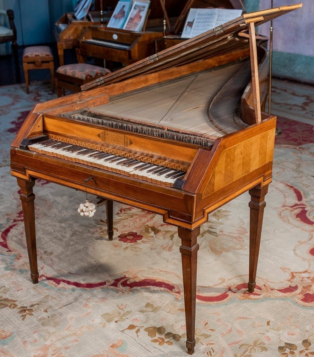 Fortepiano a coda "Prearo" Johannes Michael Schölly, Roma, 1793