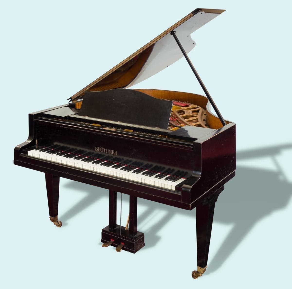 Pianoforte mezza coda aliquot Julius Blüthner, n.137200, Leipzig, 1971