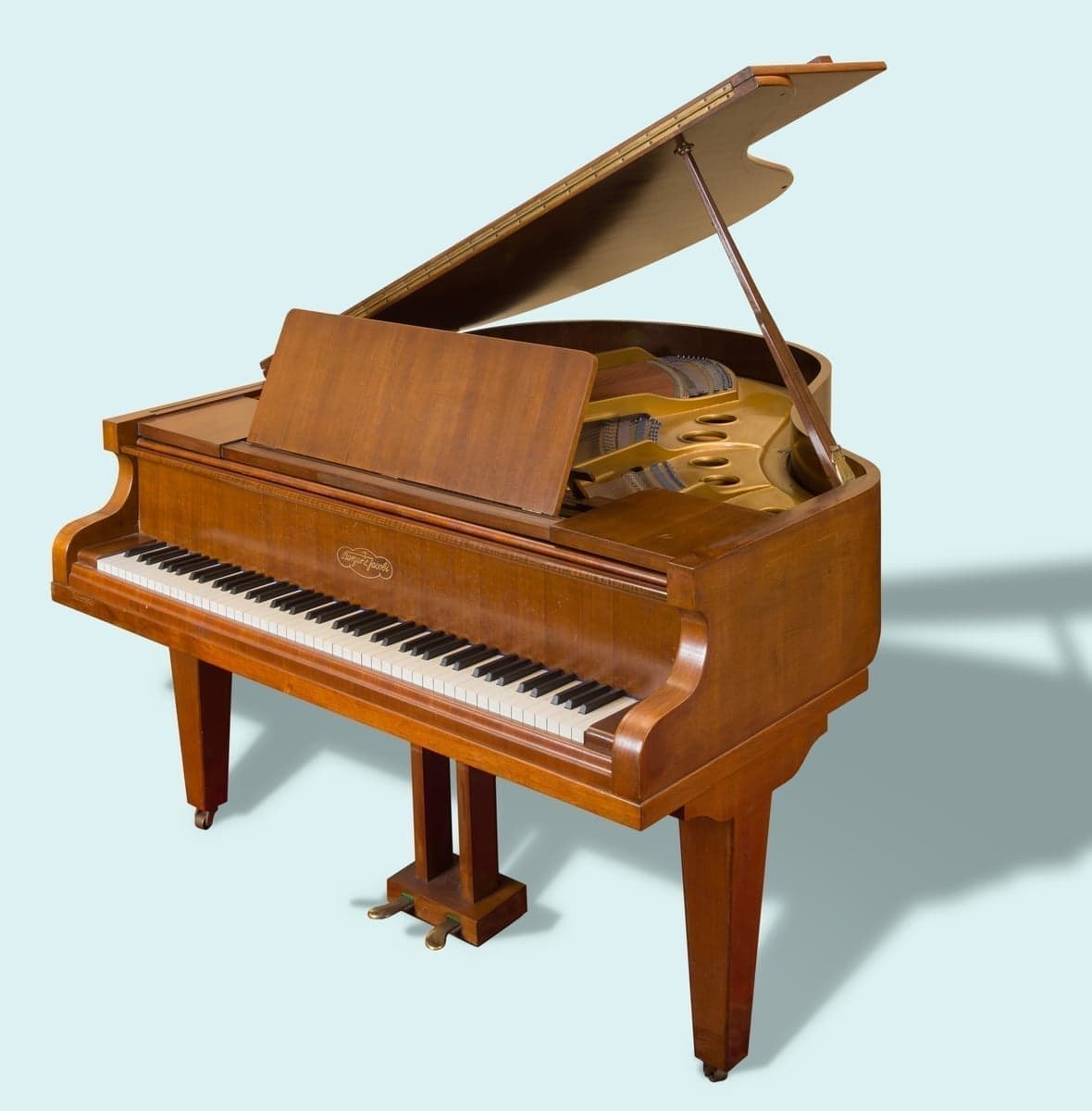 Pianoforte a coda "Montorfano" Burger & Jacobi, n.28543, Madretsch, Bienne, 1931